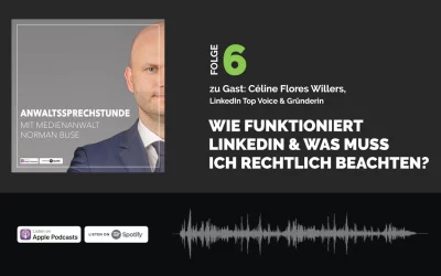 Podcast zu LinkedIn & Recht